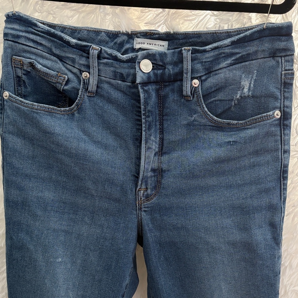 Good American Dark Blue Skinny Jeans